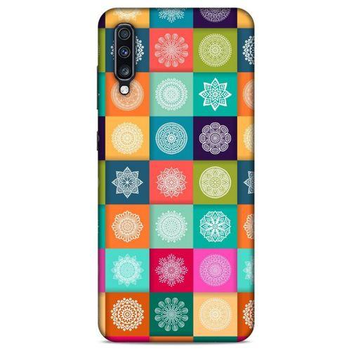 Ethnic Culture (58) Samsung Galaxy A70s Kılıf Silikon Kapak Desenli