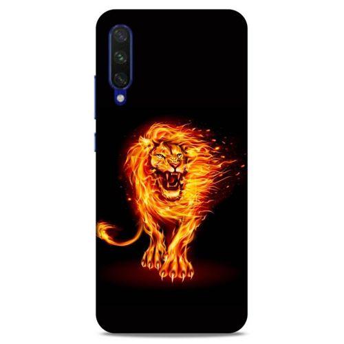 Lopard Xiaomi Mi A3 Uyumlu Kılıf FireX (20) Koruyucu Kılıf Ateşli Aslan