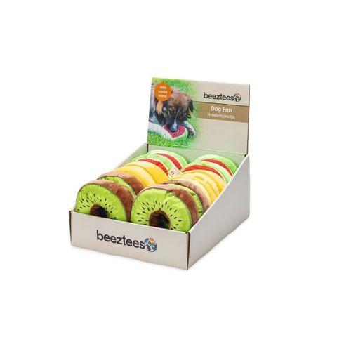 Beeztees Köpek Oyuncağı, Donut, Peluş, Çeşitli Renklerde, 12x12x5cm