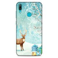 Huawei Y7 2019 Kılıf Snowix (23) Ultra Koruma Kılıfı Turkuaz
