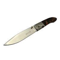 Knives Bk-011bk Kamp Çakı 23 Cm - Kahverengi Sedef Sap, Kılıflı, Kutulu
