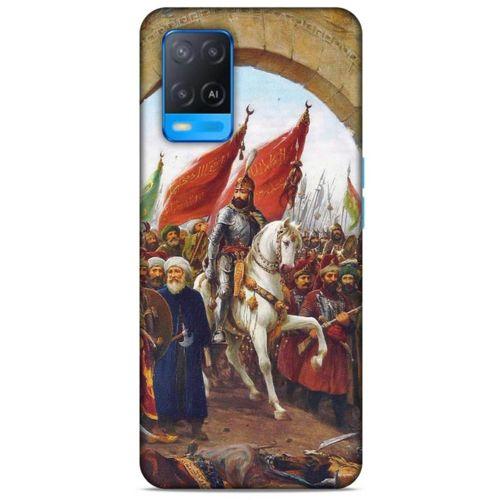 Oppo A54 4G Uyumlu Kılıf Ottoman (40) Fit Silikon Kılıf İstanbul'un Fethi