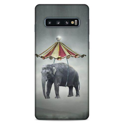 Lopard Samsung Galaxy S10 Uyumlu Kılıf Manipülasyon ☻ (15) Antişok Kılıf Baskılı