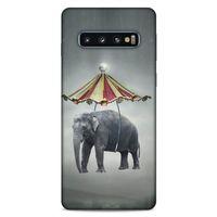 Lopard Samsung Galaxy S10 Uyumlu Kılıf Manipülasyon ☻ (15) Antişok Kılıf Baskılı