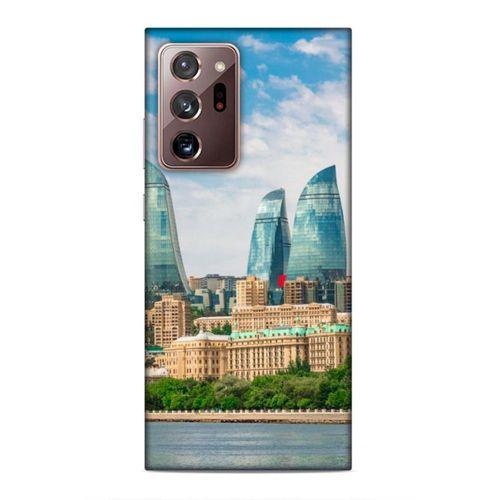 Samsung Galaxy Note 20 Ultra Uyumlu Kılıf Azarbaijan (4) Koruma Kılıfı Alev Kuleleri