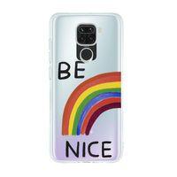 Xiaomi Redmi Note 9S Be Nice Premium Şeffaf Silikon Kılıf