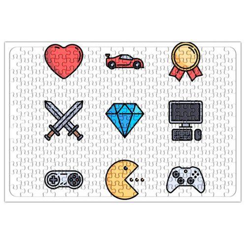Blusa Gamer 01 Puzzle 240 Parça Yapboz