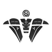 YAMAHA Yamaha Mt25 2020 - 2024 Uyumlu Tank Pad Set 007