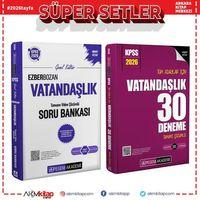 Pegem Yayınları 2026 KPSS Vatandaşlık Soru Bankası ve Deneme Kitabı Seti