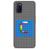 Lopard Oppo A92 Uyumlu Kılıf BloX (13) Silikon Kap C Harfi