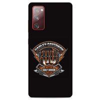 Samsung Galaxy S20 Fe Uyumlu Kılıf Motorsiklet (39) Liquid Crystal Kılıf Harley Davidson