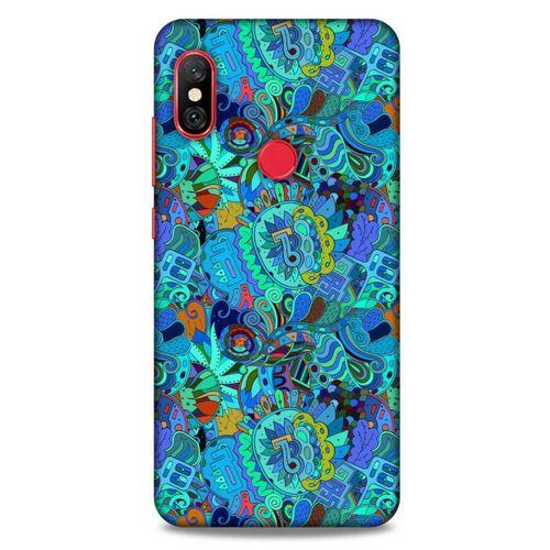 Graffitix (3) Desenli Silikon Kapak Xiaomi Redmi Note 6 Pro Kılıf