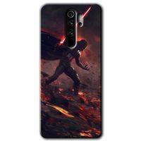 Xiaomi Redmi Note 8 Pro Kılıf Baskılı Kapak - Darh Vader Wars + 5D Tam Kaplayan Cam