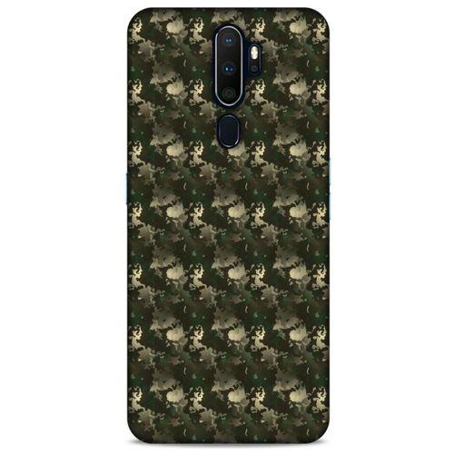 Kamuflaj 80 Oppo A9 2020 Kılıf Silikon Kapak