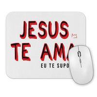Lion Jesus Te Ama Mouse Pad