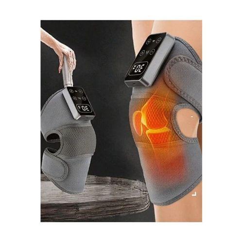 2 Adet Şarjlı Isıtmalı Diz Masaj Aleti – Titreşimli Fizyoterapi Dizlik | Diz Omuz Kol Bacak