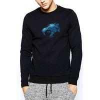 Thundercats Metal Rock Music Müzik Baskılı Siyah Erkek Sweatshirt