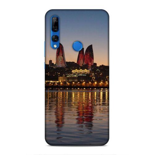 Huawei Y9 Prime 2019 Uyumlu Kılıf Azarbaijan (28) Arka Kapak Alov Kuleleri