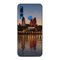 Huawei Y9 Prime 2019 Uyumlu Kılıf Azarbaijan (28) Arka Kapak Alov Kuleleri