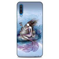 Y.Liva-2020 (Deniz Kızı) Samsung Galaxy A30s Kılıf Silikon Kapak Desenli