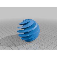 Noel Küresi 2 3D Baskı (Bu ürün Sadece Plastik parçadır - Almadan Önce Soru Sorabilirsiniz)