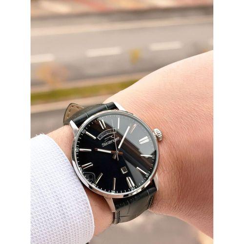 Slazenger Erkek Deri kordon Bileklik Hediyeli 2 Yıl Garantili Suya Dayanıklı Kol Saati VS.BLKT.0761