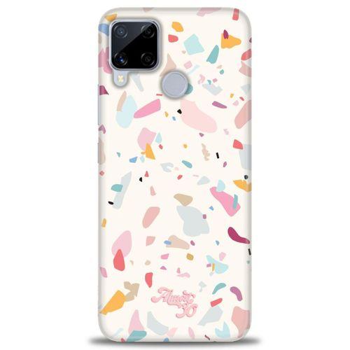Realme C15 Kılıf HD Baskılı Kılıf - Colors of Colors + Tam Ekran Koruyucu
