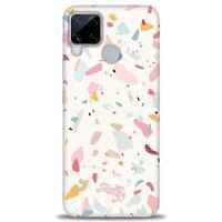 Realme C15 Kılıf HD Baskılı Kılıf - Colors of Colors + Tam Ekran Koruyucu