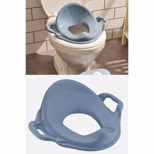 Mavi Kulplu Çocuk Klozet Adaptörü