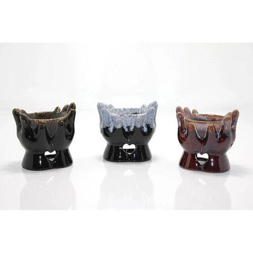 El Tasarımı Seramik Buhurdanlık Alk1135