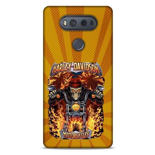 LG K61 Uyumlu Kılıf Motorsiklet (9) Kılıf Harley Davidson