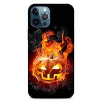 Lopard Apple iPhone 12 Pro Max Uyumlu Kılıf FireX (21) Koruyucu Kapak Halloween
