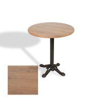 Dockers Çipa Döküm Ayak Yuvarlak Masa Çap 80cm - (Werzalit, Wermodin ve Allzalit Tabla) - Novagento