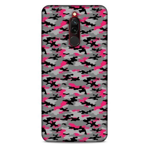 Kamuflaj 07 Xiaomi Redmi 8 Kılıf Silikon Kapak