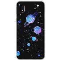 MRCİLETİSİM Samsung Galaxy A01 Core Kılıf Baskılı Kapak - Samanyolu Galaksi +Tam Ekran Koruyucu