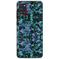 Kamuflaj 02 Samsung Galaxy A31 Kılıf Silikon Kapak