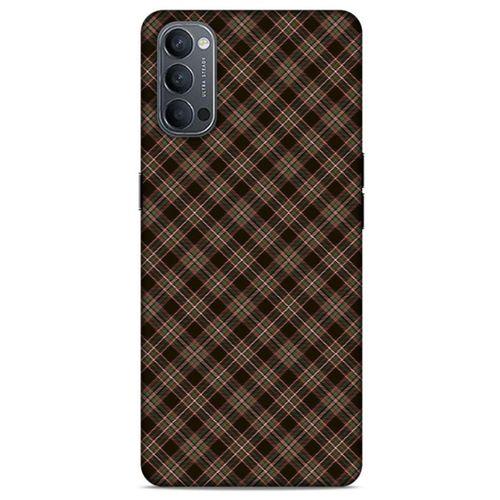 Gömlek (5) Desenli Silikon Kapak Telefon Kabı Oppo Reno 4 Kılıf