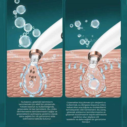 Neutron NTL-BR-06H Su Hazneli Vakumlu Yüz Siyah Nokta Temizleyici Her Cilt Tipine Uygun Şarj Edilebi