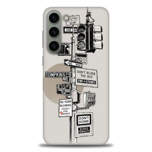 Samsung Galaxy S23 Plus Kılıf HD Baskılı Kılıf - Tabelalar + Tam Ekran Koruyucu