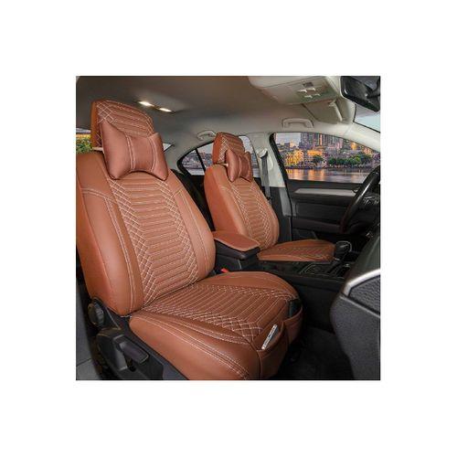Volkswagen Passat B7 Lüks Deri Oto Koltuk Kılıfı Ön/Arka Set EXCLUSIVE Exclusıve