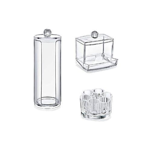 3'lü Organizer Makyaj Kozmetik Organizeri