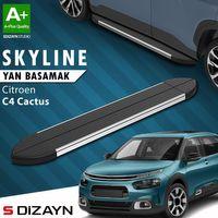 S-Dizayn Citroen C4 Cactus Skyline Krom Yan Basamak 183 Cm 2014 Üzeri A+ Kalite