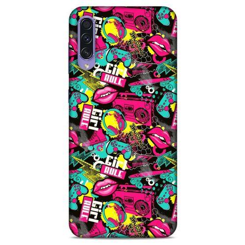 Graffitix (27) Desenli Silikon Kapak Samsung Galaxy A50s Kılıf