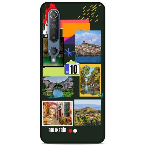 Lopard Xiaomi Mi 10 Uyumlu Kılıf Şehirli ※ (10) Balıkesir Full Koruma Kılıfı
