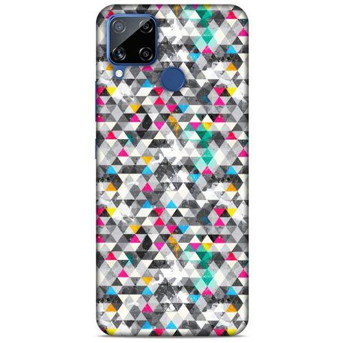 Geometrix 03 Oppo Realme C15 Kılıf Silikon Kapak