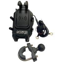 NERO - ( ŞARJLI W-707 ) GİDON BAĞLANTILI TELEFON TUTUCU (TİTREŞİM MODÜLLÜ)