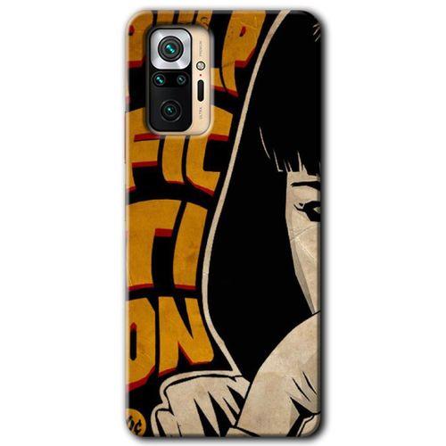 MRCİLETİSİM Xiaomi Redmi Note 10 Pro Kılıf Baskılı Kapak - Ucuz Roman + 5D Tam Kaplayan Cam
