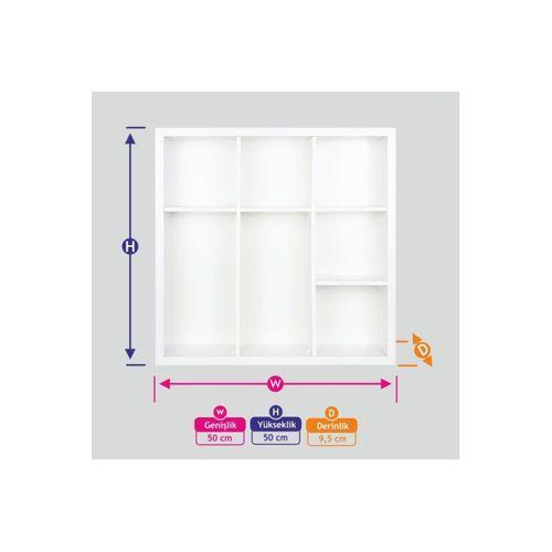 Düzenleyici Beyaz Kupa Rafı Fincan Rafı Kaliteli Şık Tasarım