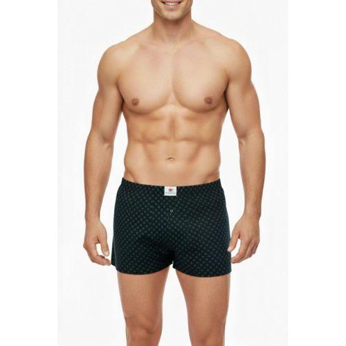 Erkek Penye Baskı Desenli Boxer BGL-ST05011
