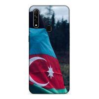 Oppo A31 Uyumlu Kılıf Azarbaijan (38) Neo Hybrid Kılıf Bayrak Kadın